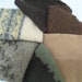Felted wool sweater pieces for crafts, needle felting, stuffed animals, penny rugs, oversized 100% wool, set of 6
