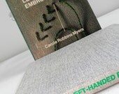 Left Handed Embroidery Primer Tutorial Vtg Book - Stitching How-To for Lefties 1970s - Friendship Gift