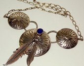 Native American Sterling Silver Necklace