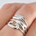ON SALE, initial ring, alphabet ring, letter ring, personalized ring, silver ring, name ring, number ring, monogram ring, stacking ring