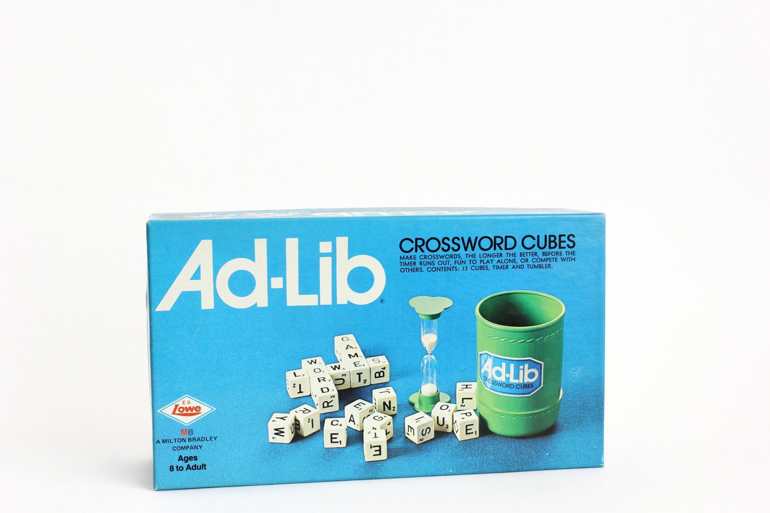 Ad Lib Crossword Cubes Game Unopened