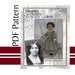 PDF Pattern for Civil War Era Day Dress 18 inch American Girl Doll