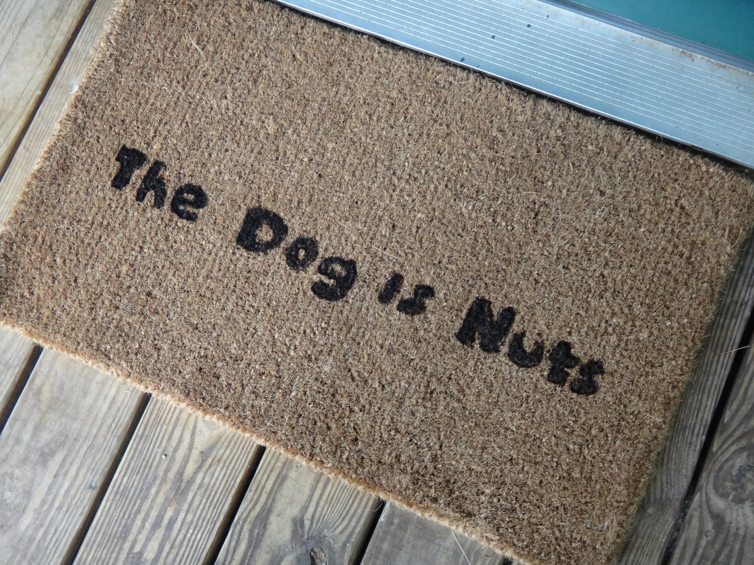 Outdoor Rug Welcome Mat Dog