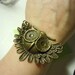 Metal Owl Bracelet