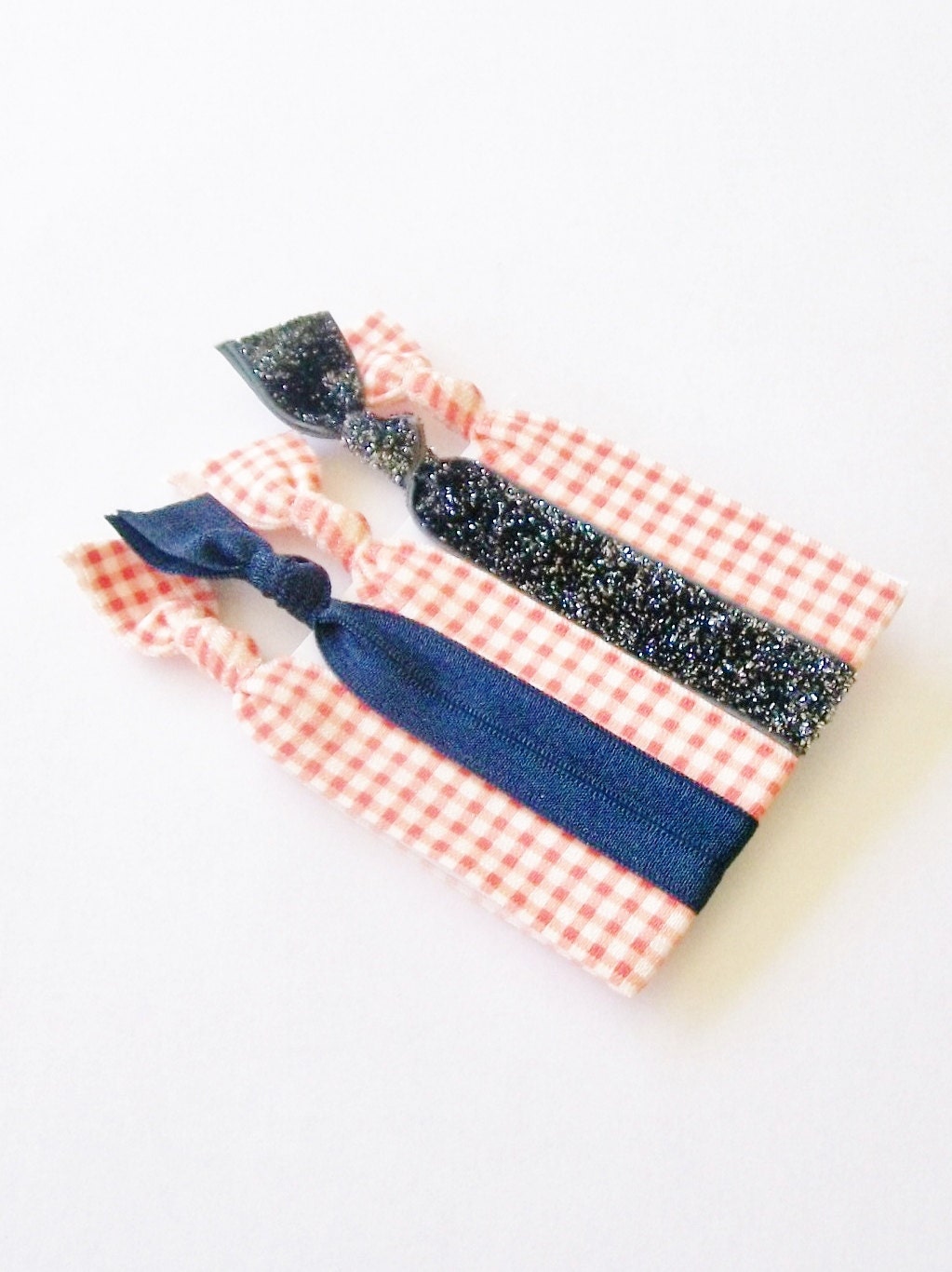 5 Hair Ties, Summer Picnic by Lucky Girl