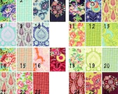 Custom Crib Bedding using "Love" by Amy Butler
