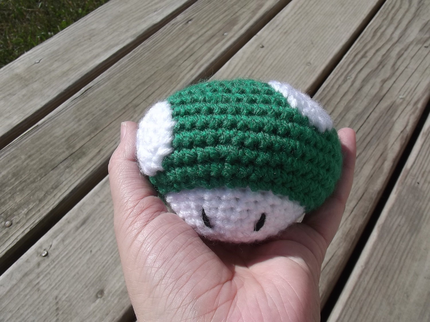 Large Amigurumi Mario Inspired Super Shroom - Any Color