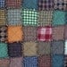 Extra Large Queen Size SCRAPPY RAG QUILT - Ready to Ship with Free Shipping