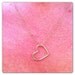 Floating Single Heart Necklace