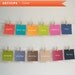 Set of Four 5x7 Kitchen Art Prints of Classic Recipes with Handlettering