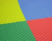 Primary colors Fabric Quarter - lego inspired FQ - geek quilting cotton sampler
