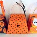 Halloween paper purse party favor (set of 6)