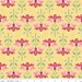 Clearance...The Quilted Fish for Riley Blake, Apple of My Eye, Floral in yellow, 1 yard
