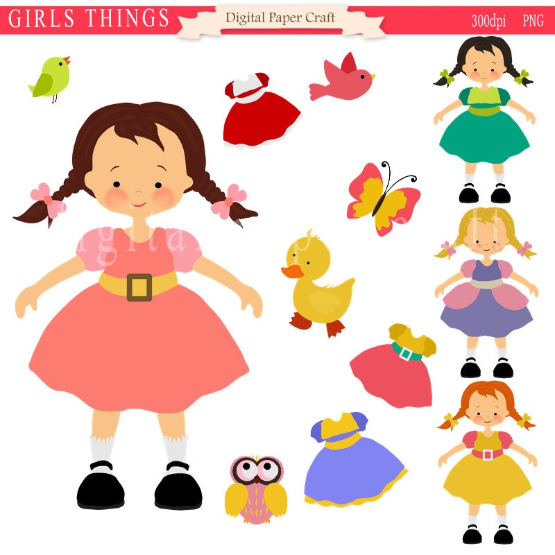 girl things clipart - photo #7