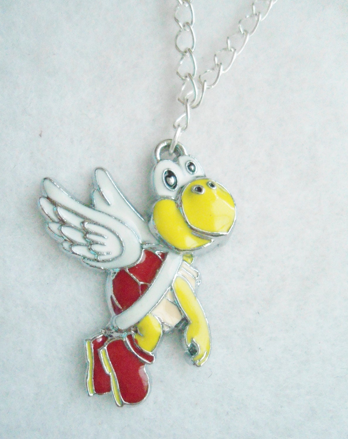 Cute Mario Koopa Chain Necklace