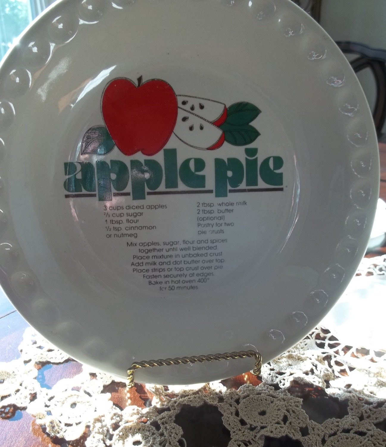 Apple Pie Pan