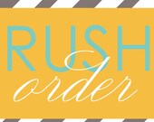 Mason Jar Label RUSH ORDER