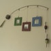 Fishing Photo Frame - Metal Brown - 3 Frames