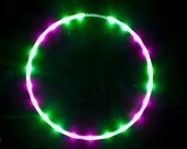 FREE SHIPPING - Solid Color LED Hula Hoop - Melon Slice