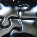 6 Puzzle Piece Pendant Necklaces Argentium Silver
