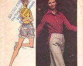 1970s Super Simple Pants & Shorts Pattern Simplicity 5230
