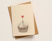 Sweet Cupcake Greeting Card