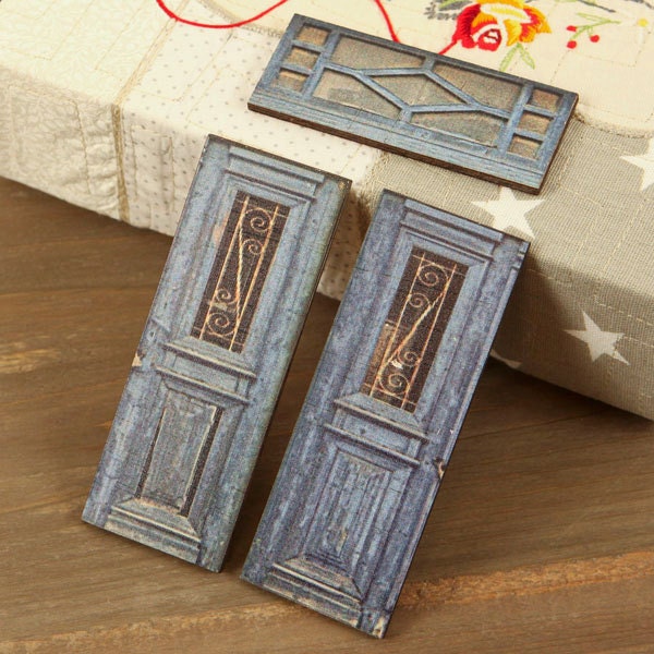 Decorative Wood Door Embellishments by Prima by jodieleedesigns
