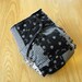 Jack Skellington Scrappy One-Size Velour Fitted Diaper - HTF fabric