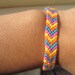 Chevron Braided Friendship Bracelet - Summer Fiesta
