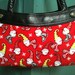 Clearance Snowlady mini-red Thirty One purse cover handmade