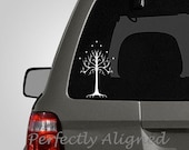 Car Decal - Tree of Gondor Car Decal inspired by The Lord of the Rings