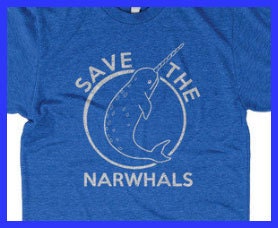 Narwhals t shirt funny shirt vintage t shirt S-3XL