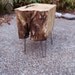 Hardwood Poplar Block Table