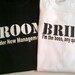 Bride and Groom Shirt - Groom Under New Managment Bride I'm the Boss Any Questions.