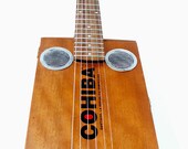Cohiba Cigar Box  Electric Guitar Handmade Antique
