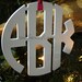 White Painted Small (6") Block Wooden Monogram-Perfect for Gift Topper, Christmas Stocking, Hostess Gift, Bridal Party