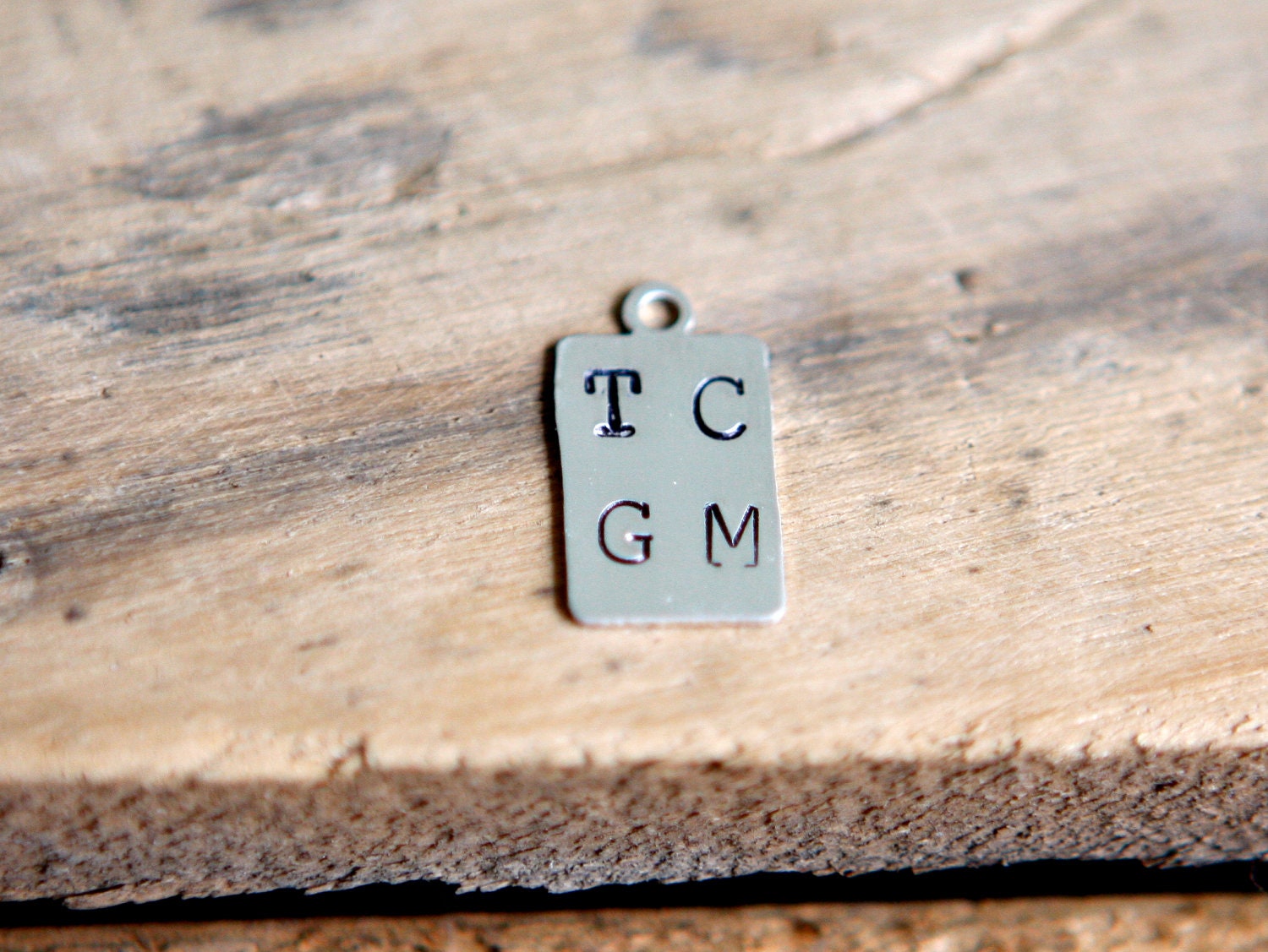 Handstamped Pendant-Sterling Silver-Add on-Personalize