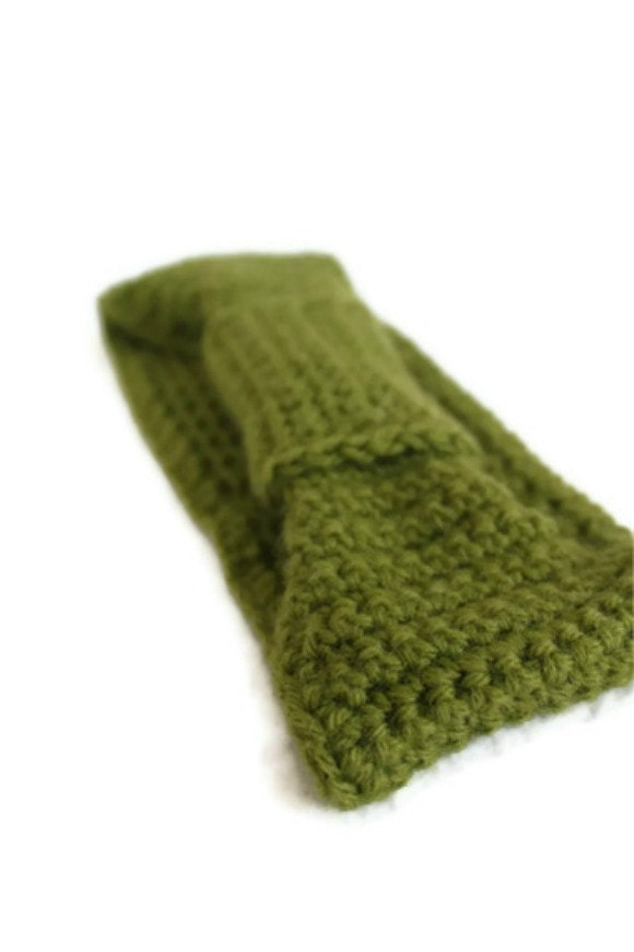 Crocheted Headband for Women, Wool Blend, Ready To Ship