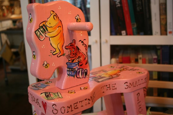 Classic Winnie the Pooh Inspired Rocking Horse