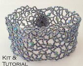 Lavender Smoke Lacework Bracelet Kit & Tutorial