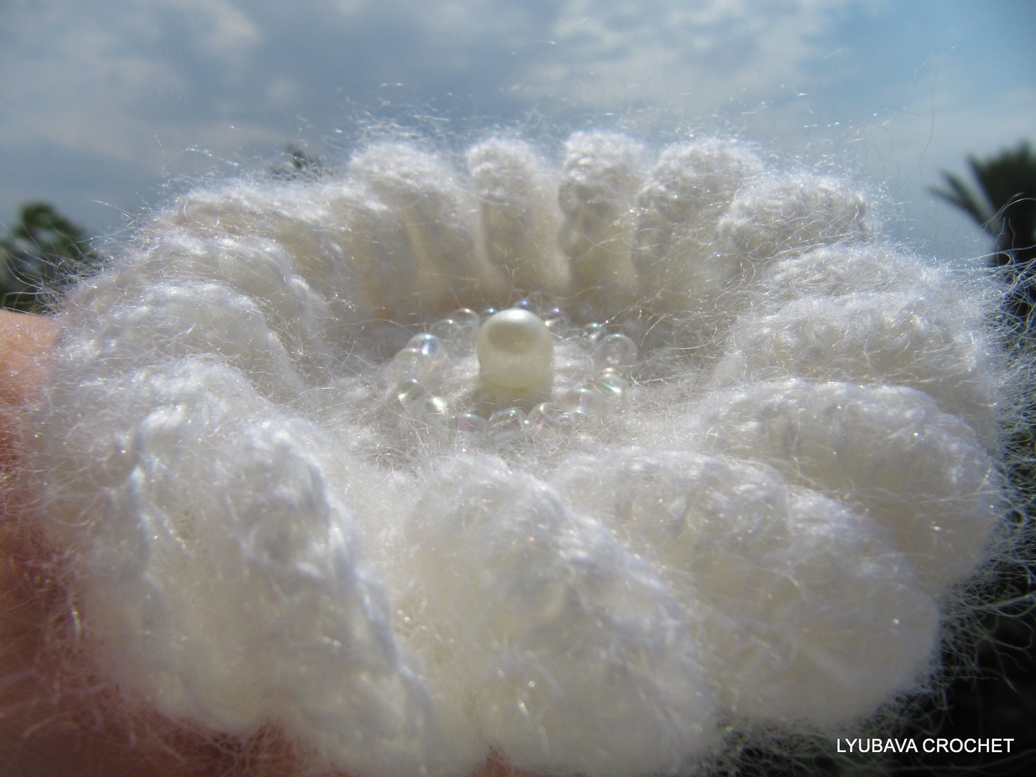 pattern - crochet 3D flower purse | Flickr - Photo Sharing!