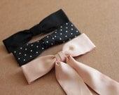 Thin Bow tie Pattern PDF Sewing - 2 patterns included - DIY bow tie