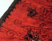 Red Silk Corset