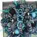 SALE Blue & Black Halloween