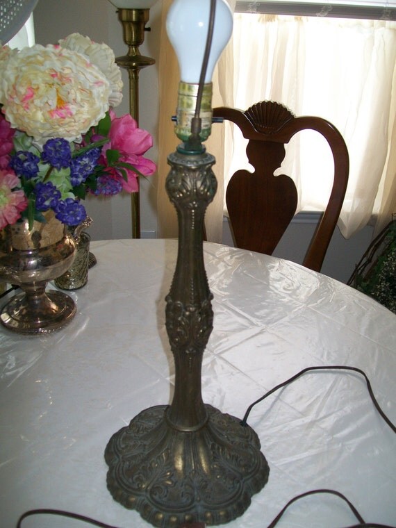 Art Nouveau Tiffany Style Reproduction Lamp Base