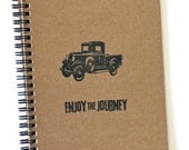 pickup truck notebook journal Enjoy the Journey dad graduation