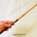Oak Wand, 14 inch Wood Wand, Hand-Carved Magic Wand