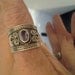 Reserved Vintage Silver and Amythest Ring