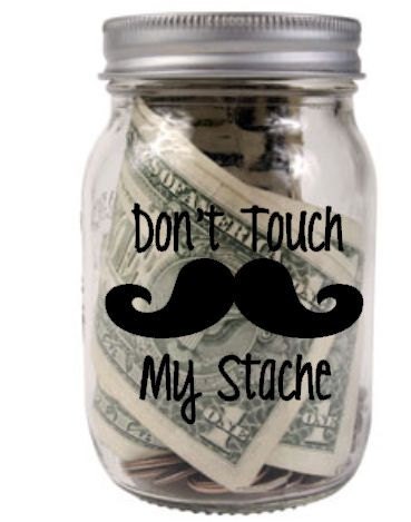 Don't touch My Stache Decals