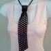 Beaded Necktie Necklace Japan Hipster Mod Necklace